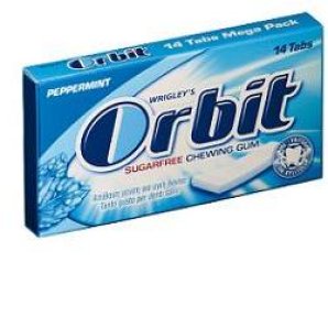 ORBIT PEPPERMINT SUGAR FREE