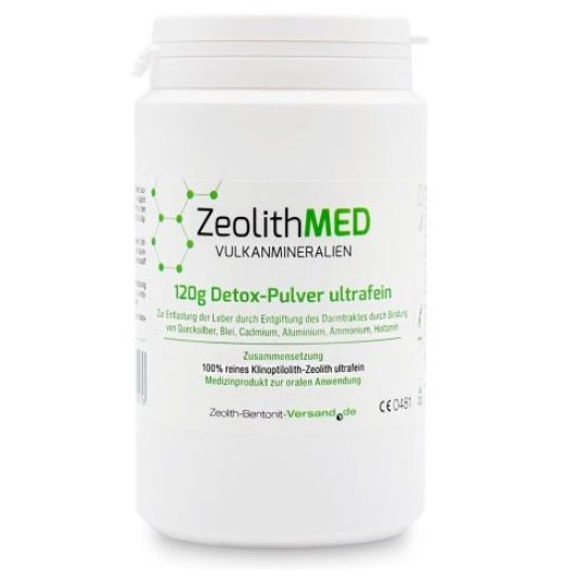 ZEOLITE MED DETOX POLV 120G EBV