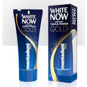 MENTADENT WITHE NOW GOLD 50ML<