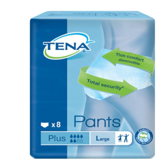 TENA PANTS PLUS PANN L 8PZ <