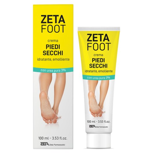 ZETAFOOT CREMA PIEDI SECCH 100ML