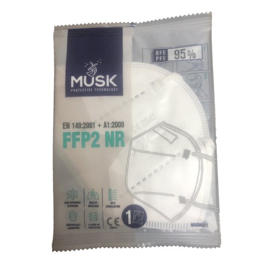 MUSK SEMIMASCHERA FFP2 BI 1PZ