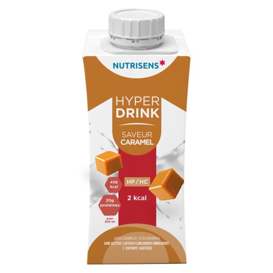 HYPERDRINK 2KCAL Caram.4x200ml