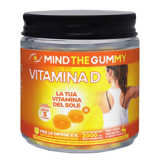 MIND THE GUMMY Vit.D 30Past.