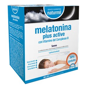 NATURMIL MELATONINA PLUS ACTIV