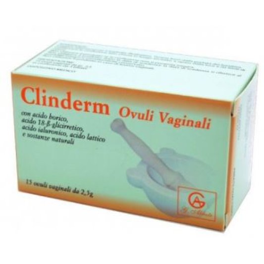 CLINDERM 15 Ovuli Vag.2,5g