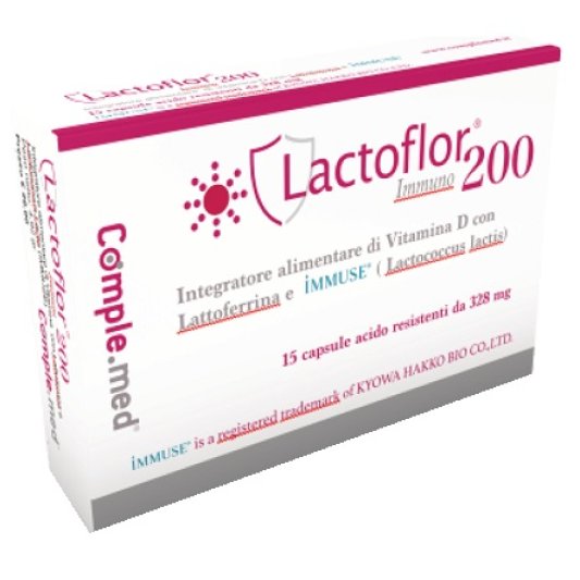 LACTOFLOR Immuno*200 15 Cps