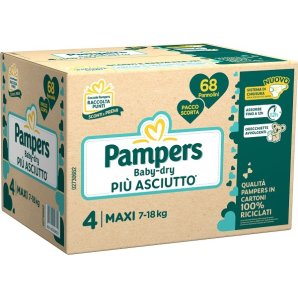 PAMPERS BD QUADRI DWCT MAX68PZ