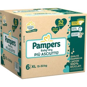 PAMPERS BD QUADRI DWCT XL 52PZ
