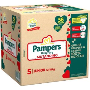 PAMPERS BD QUA MUT DWCT J 56PZ