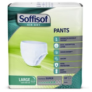 SOFFISOF AIR DRY PANTS SUPER L