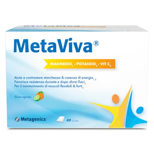 METAVIVA MG/K/VIT C 40 Bust.