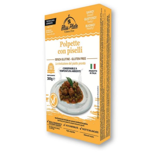 BLISS PLATE Polpette C/Piselli BLISS PLATE Polpette C/Piselli