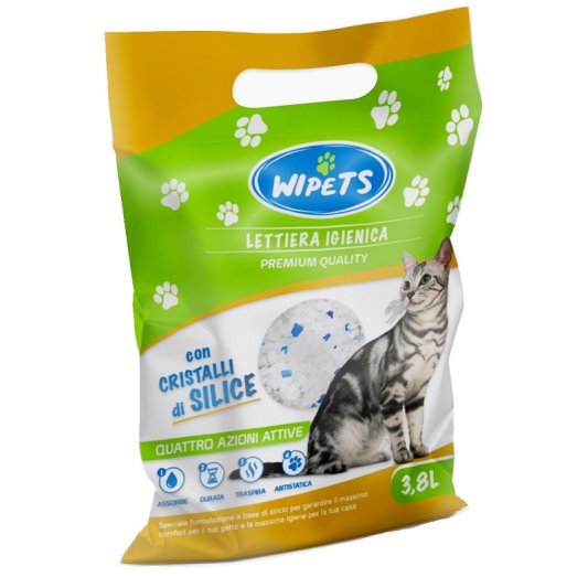 LETTIERA IGIENICA 3,8L WIPETS