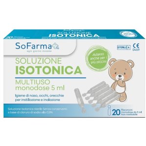 SOLUZ SALINA 0,9% 20FL 5ML SF+