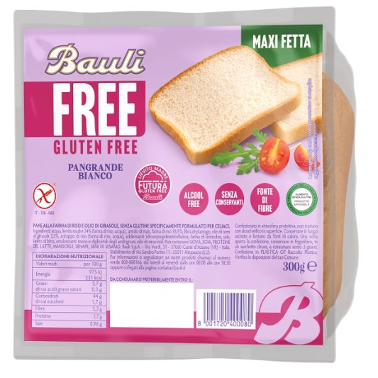 BAULI FREE Pangrande Bianco BAULI FREE Pangrande Bianco