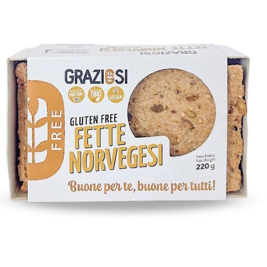 GRAZIOSI Fette Norvegesi 220g GRAZIOSI Fette Norvegesi 220g