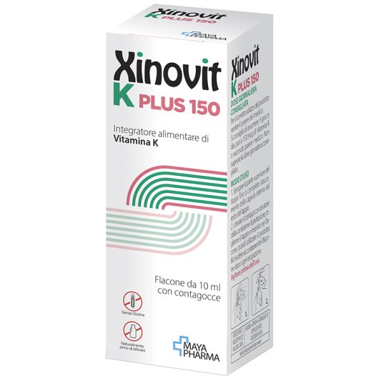 XINOVIT K PLUS 150 GOCCE 10ML XINOVIT K PLUS 150 GOCCE 10ML