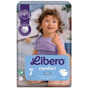LIBERO Comf.7 XL+16-26Kg 20pz