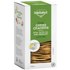 WELLABY'S Crackers Feta-Olive