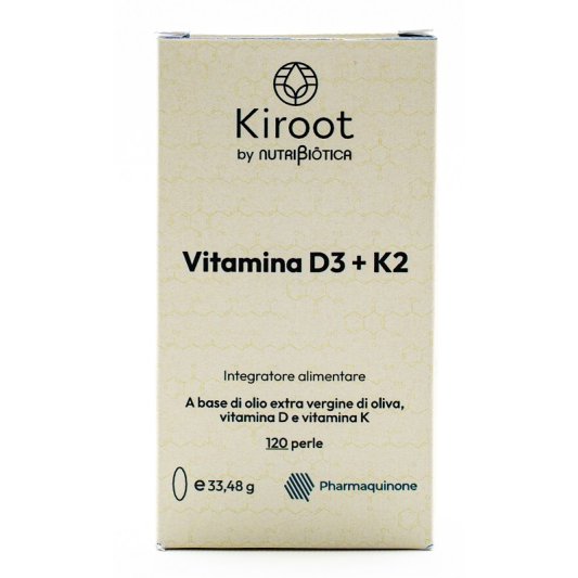 KIROOT VITAMINA D3 K2 120PRL