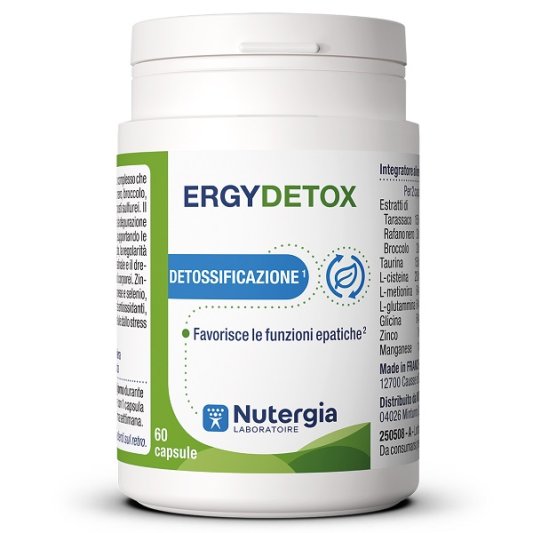 ERGYDETOX 60 Cps ERGYDETOX 60 Cps