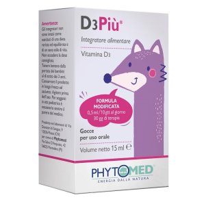 D3PIU  GOCCE 15ML