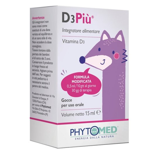 D3PIU  GOCCE 15ML