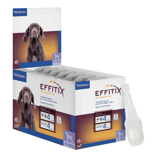 EFFITIX 4Pip.2,20ml 134+1200mg