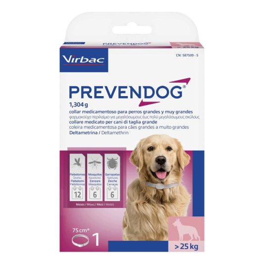 PREVENDOG 75cm 1 Coll.Cani G