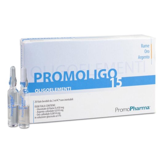 PROMOLIGO 15 Cu/Au/Ag 20f.2ml