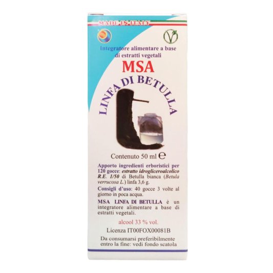 MSA LINFA BETULLA 50ML