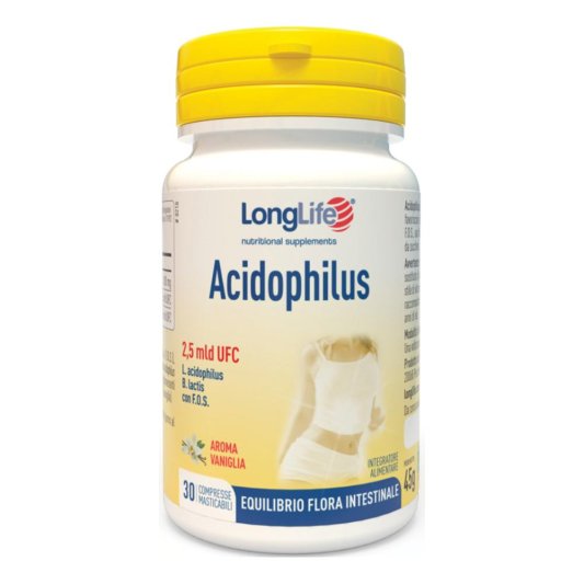 LONGLIFE ACIDOPHILUS 30 Tav.