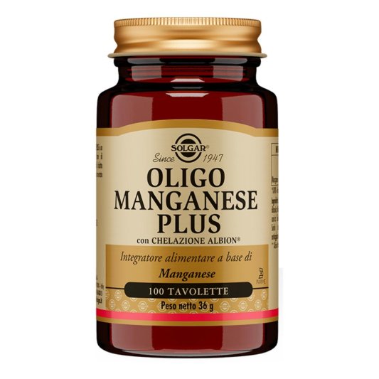 OLIGO MANGANESE PLUS 100T SOLG <