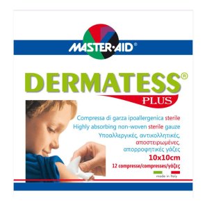 DERMATESS Plus 12 Cpr 10x10cm