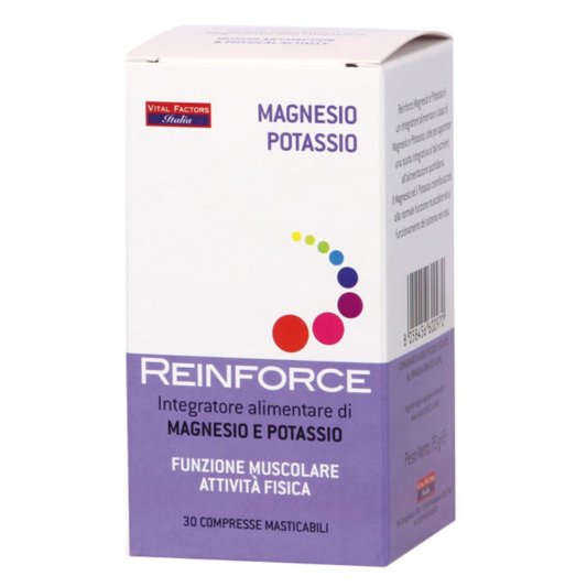 REINFORCE MAGNESIO+K 30CPR