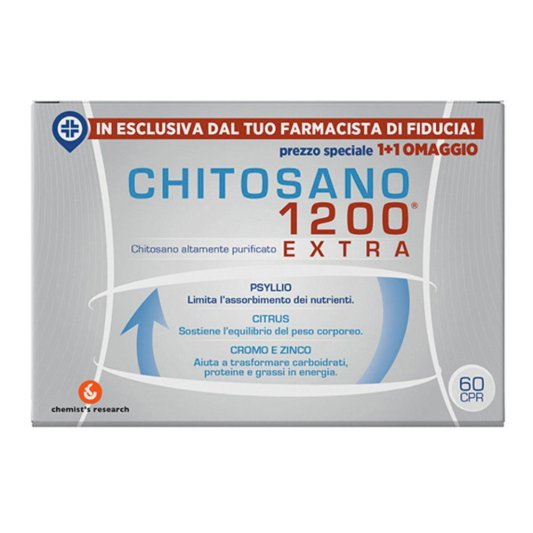 CHITOSANO 1200 EXTRA 60CPR