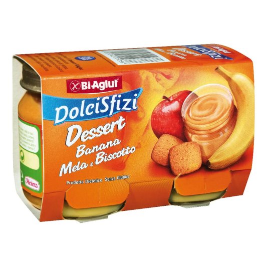 BIAGLUT DESSERT MELA/BAN 240G