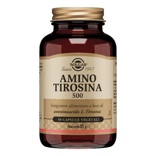 AMINO TIROSINA 500 50CPS SOLGAR<