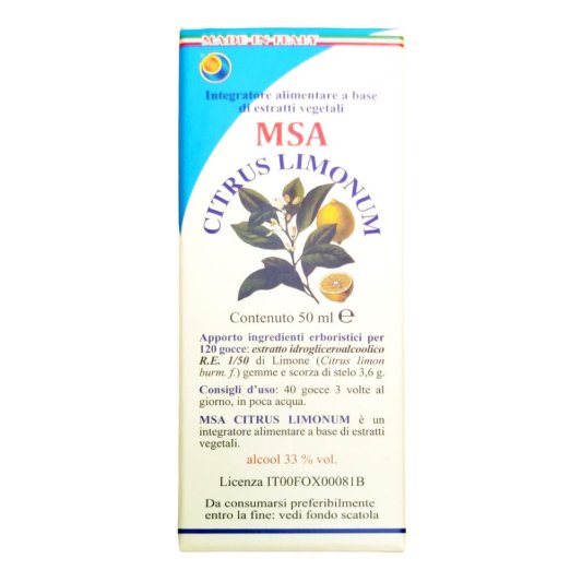 MSA CITRUS LIMONUM 50ML