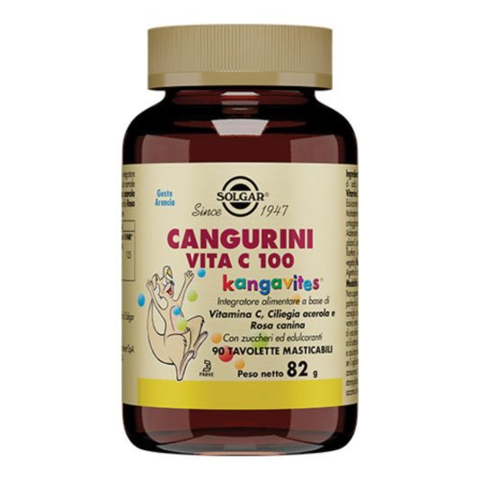 CANGURINI Vit C 100mast.SOLGAR