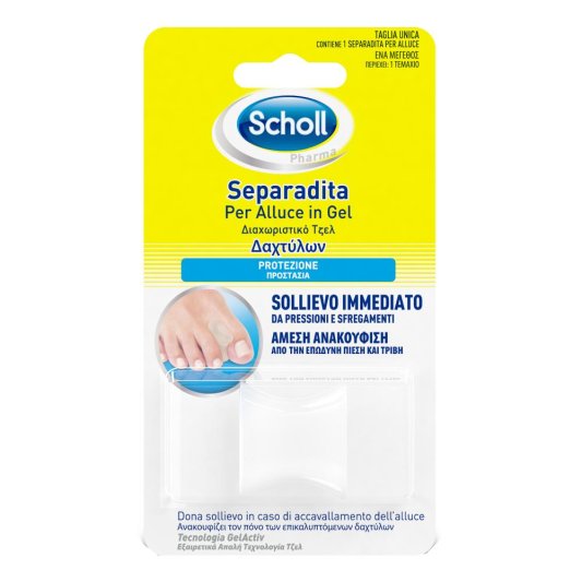 SCHOLL Separadita Alluce Gel