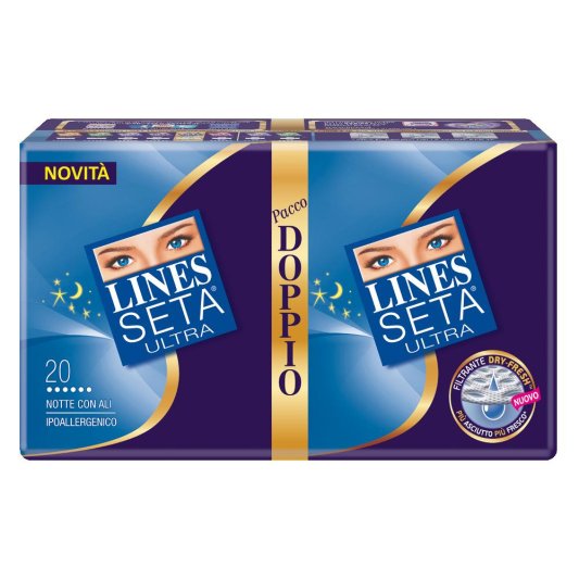 LINES SETA ULTRA NOTTE 20PZ