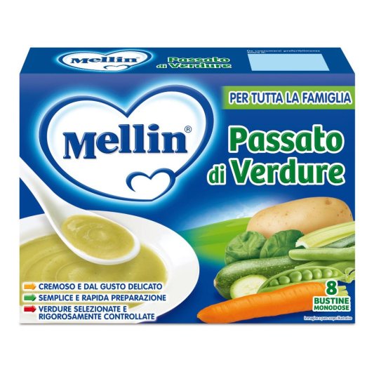 MELLIN Passato Verdure 8x13g