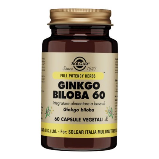 GINKGO BILOBA 60 Cps SOLGAR