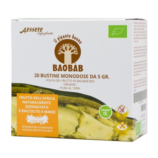 BAOBAB AESSERE POLPA BIO 20X5G