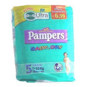 PAMPERS BD J 18PZ