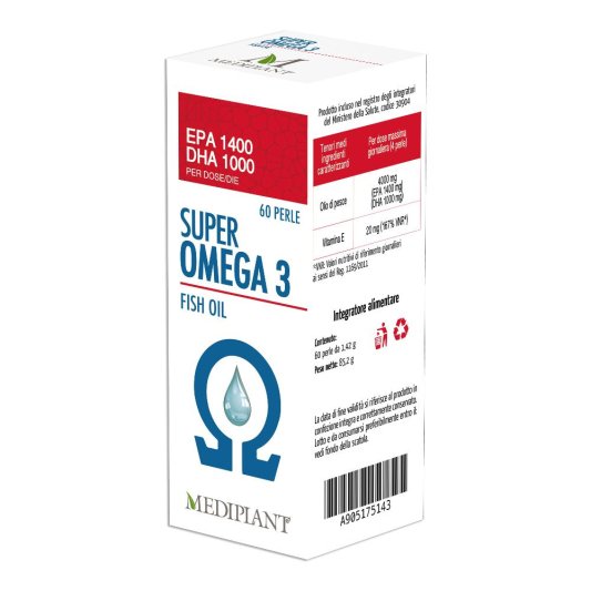 SUPER MEGA 3 FISH OIL 60 Perle