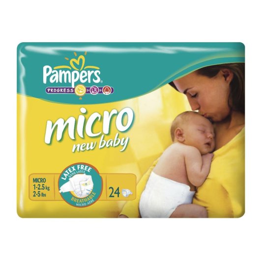 PAMPERS MICRO 24PZ