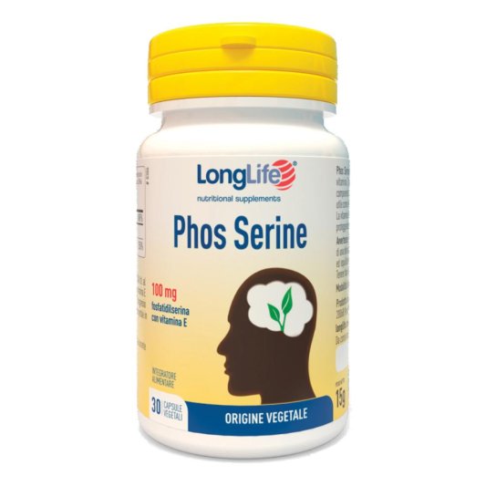 LONGLIFE PHOS SERINE 30 Cps